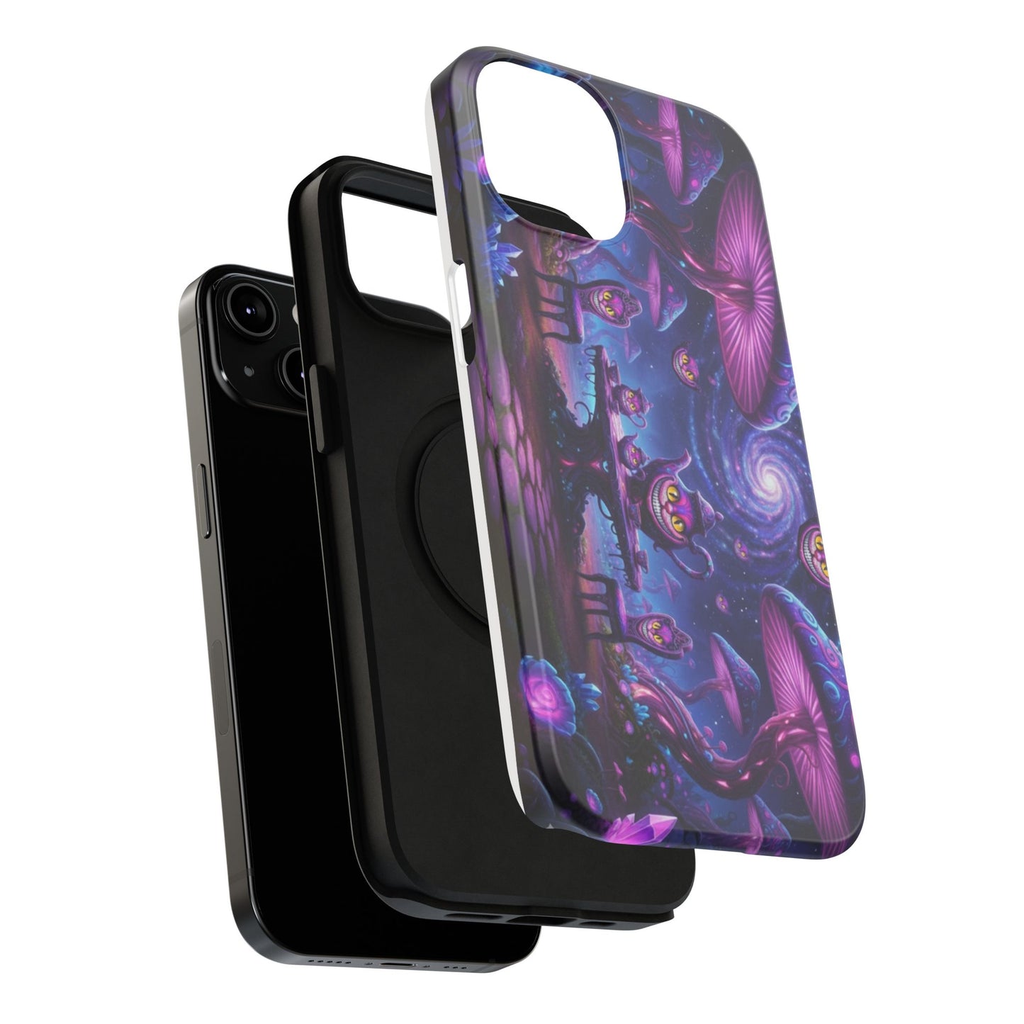 Psychedelic Mushroom Galaxy Phone Case — Impact-Resistant - Ramshackle Shack