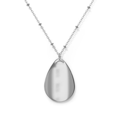 Customizable Oval Necklace — Personalized Statement Pendant - Ramshackle Shack