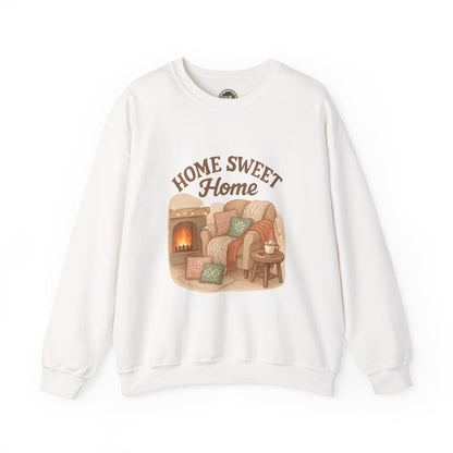 Home Sweet Home Crewneck Sweatshirt — Cozy Welcome Pullover - Ramshackle Shack