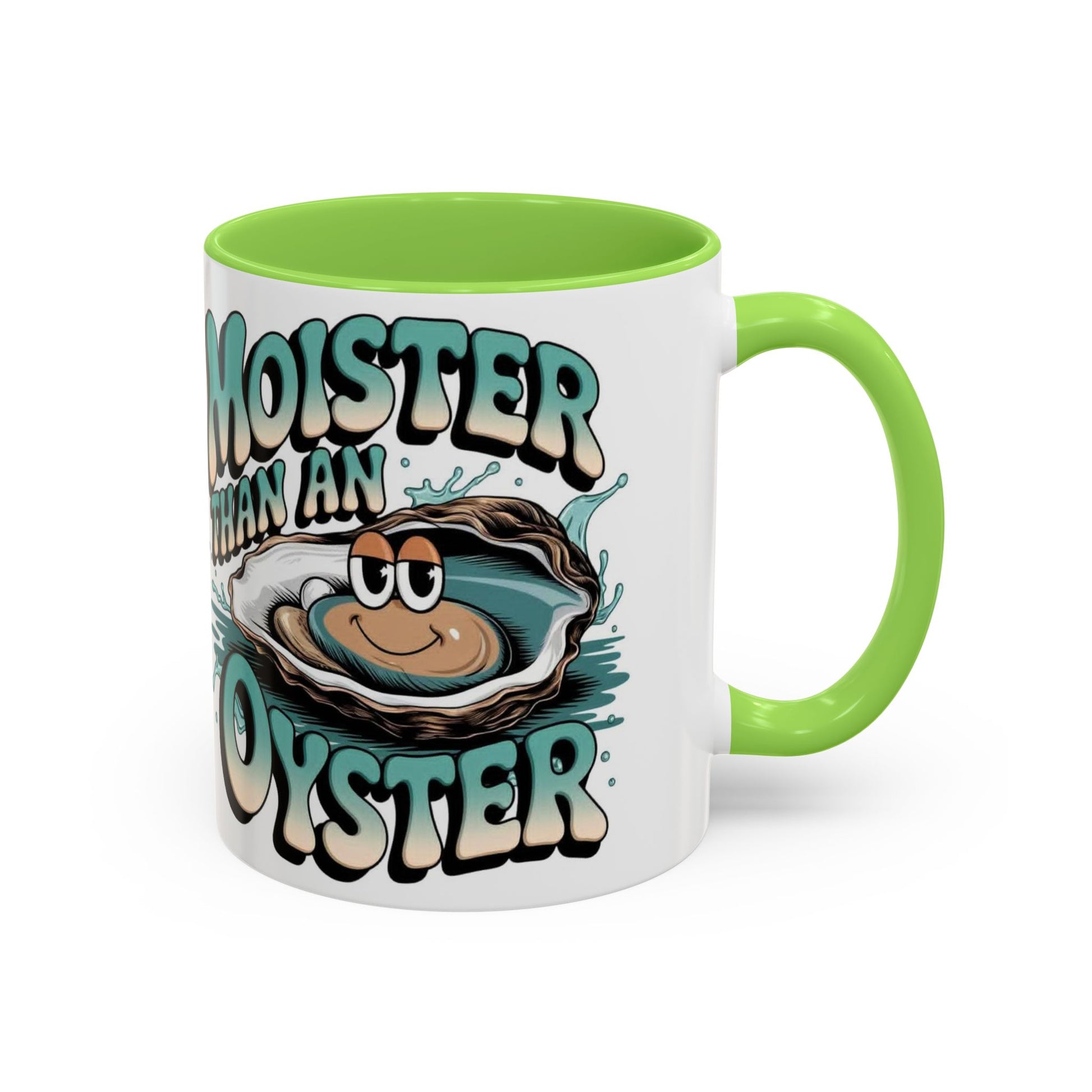 Moister Than An Oyster Coffee Mug — Funny Retro Oyster Seafood Gift (11oz, 15oz) - Ramshackle Shack