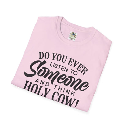 Funny Quote TShirt Holy Cow! You've Got the IQ of a Crayon Graphic Tee - Ramshackle Shack