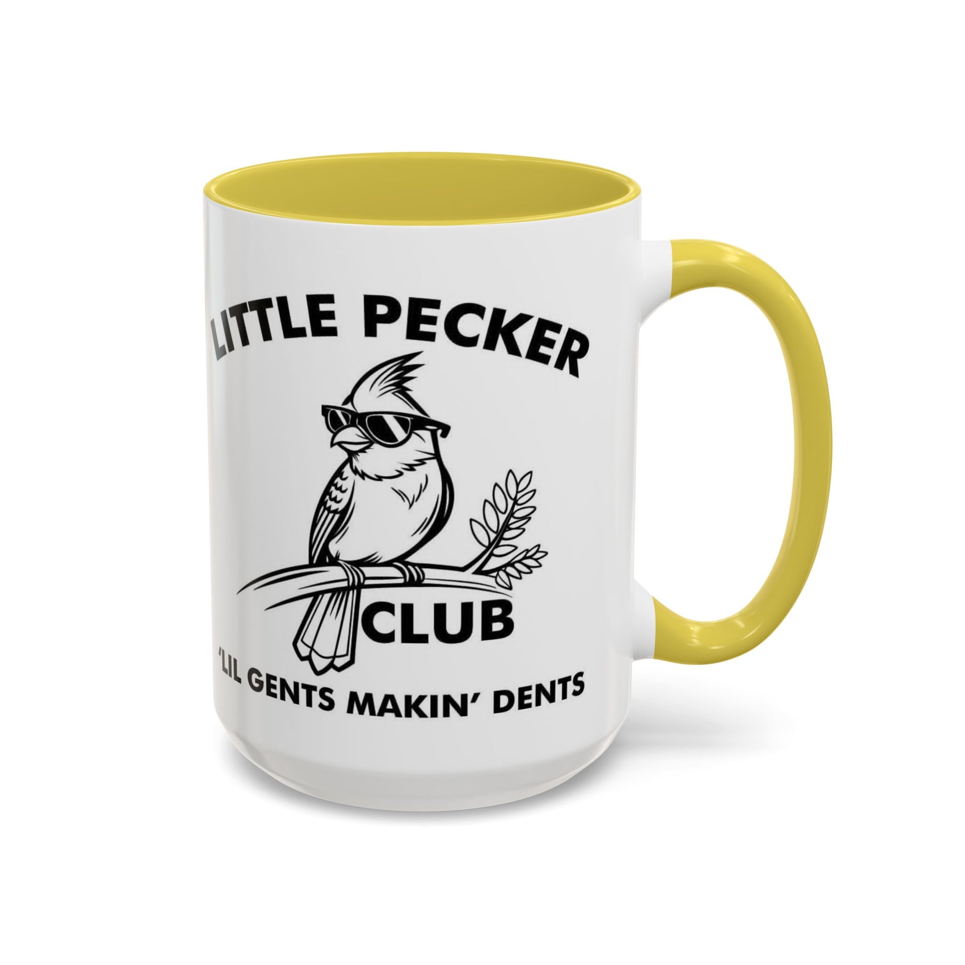 Funny 'Little Pecker Club' Coffee Mug — 11oz/15oz Ceramic Novelty Cup - Ramshackle Shack