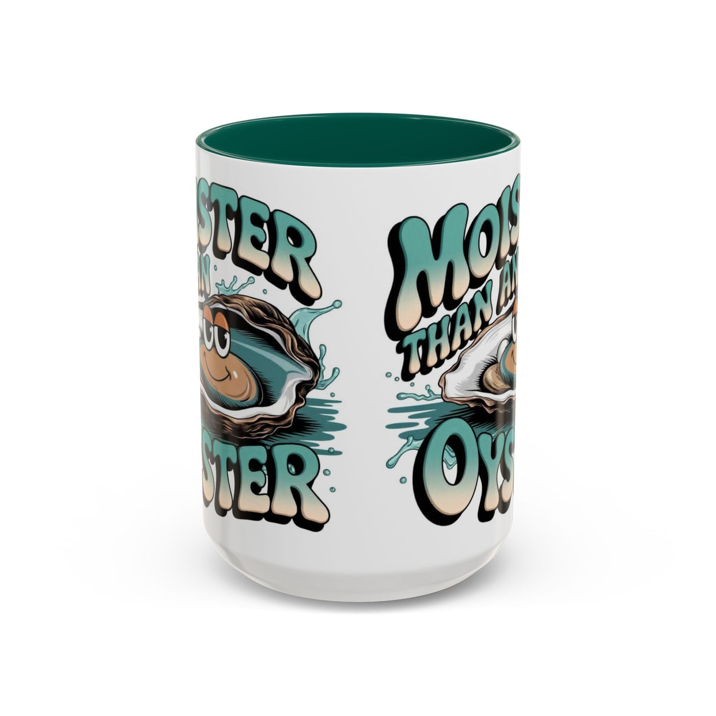 Moister Than An Oyster Coffee Mug — Funny Retro Oyster Seafood Gift (11oz, 15oz) - Ramshackle Shack