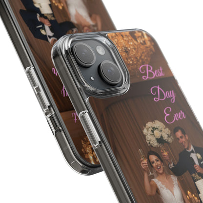 Personalized Clear Impact-Resistant Phone Case — Custom Photo & Message - Ramshackle Shack