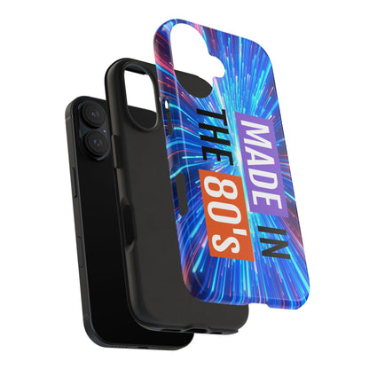 Made in the 80s Phone Case — Retro Neon 1980s Protective Phone Cover - Ramshackle Shack