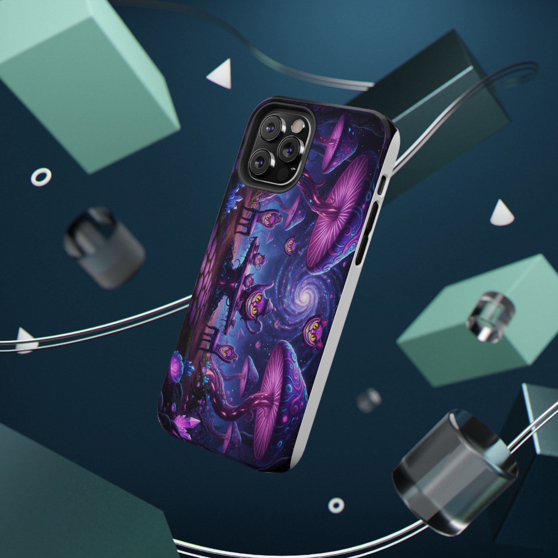 Psychedelic Mushroom Galaxy Phone Case — Impact-Resistant - Ramshackle Shack