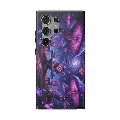 Psychedelic Mushroom Galaxy Phone Case — Impact-Resistant - Ramshackle Shack