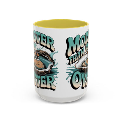 Moister Than An Oyster Coffee Mug — Funny Retro Oyster Seafood Gift (11oz, 15oz) - Ramshackle Shack