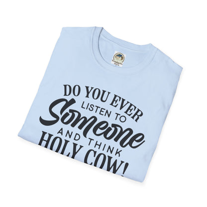 Funny Quote TShirt Holy Cow! You've Got the IQ of a Crayon Graphic Tee - Ramshackle Shack