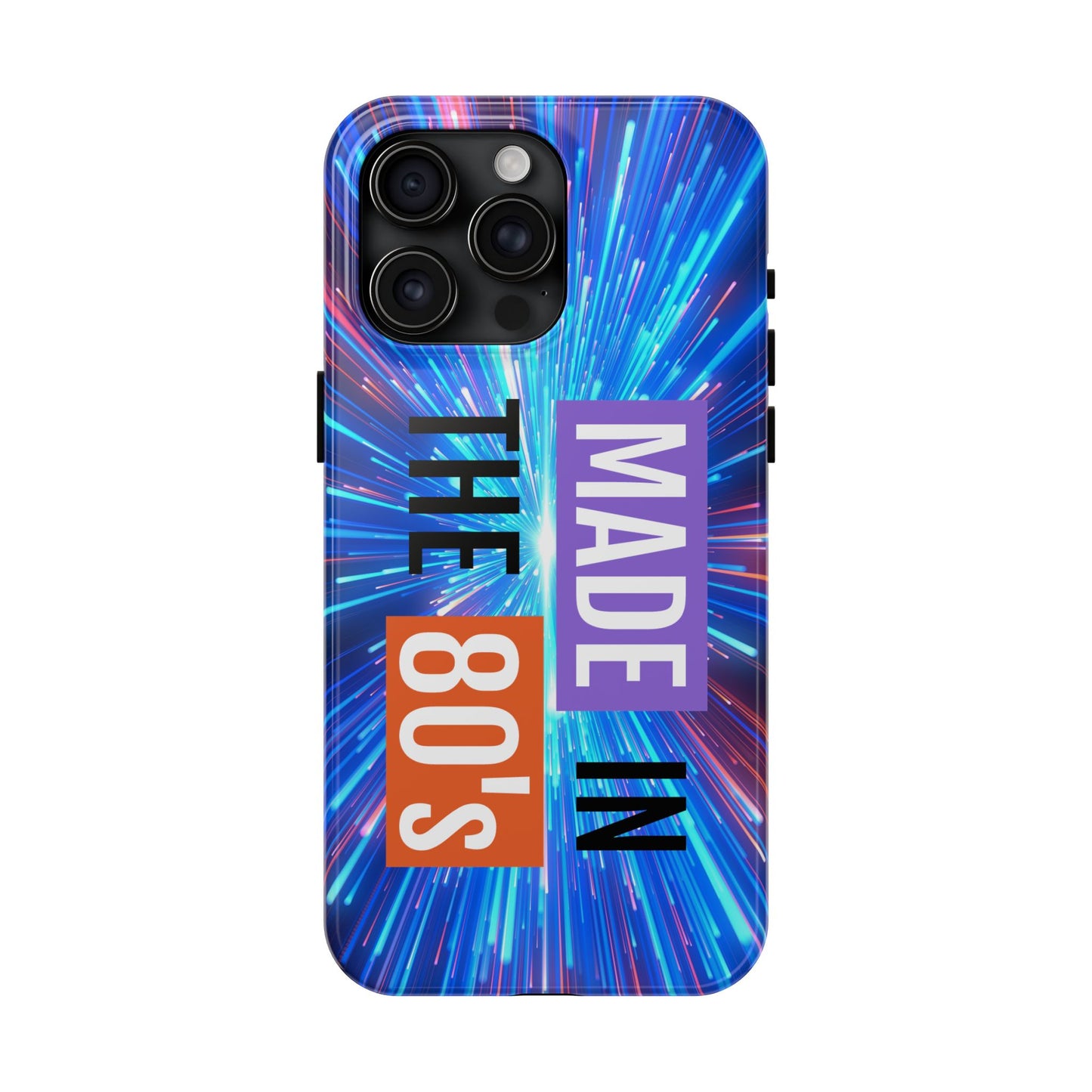 Made in the 80s Phone Case — Retro Neon 1980s Protective Phone Cover - Ramshackle Shack