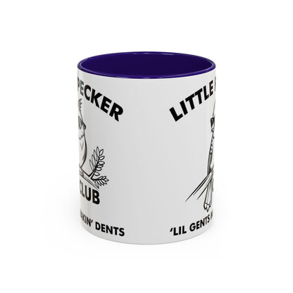 Funny 'Little Pecker Club' Coffee Mug — 11oz/15oz Ceramic Novelty Cup - Ramshackle Shack