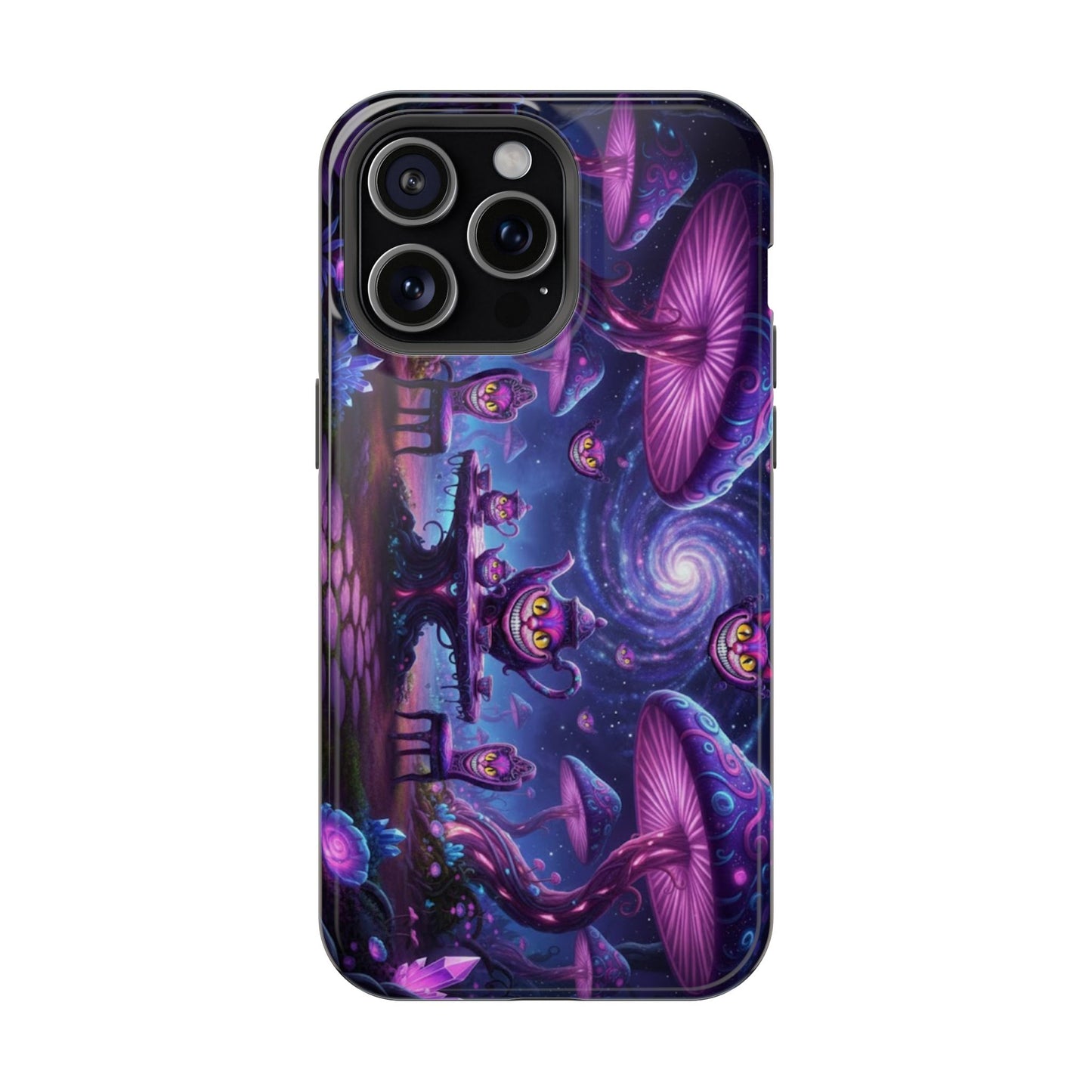 Psychedelic Mushroom Galaxy Phone Case — Impact-Resistant - Ramshackle Shack