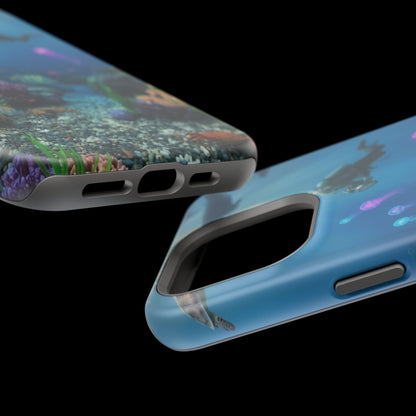 Underwater Diver Phone Case — Magnetic Impact‑Resistant Ocean Design
