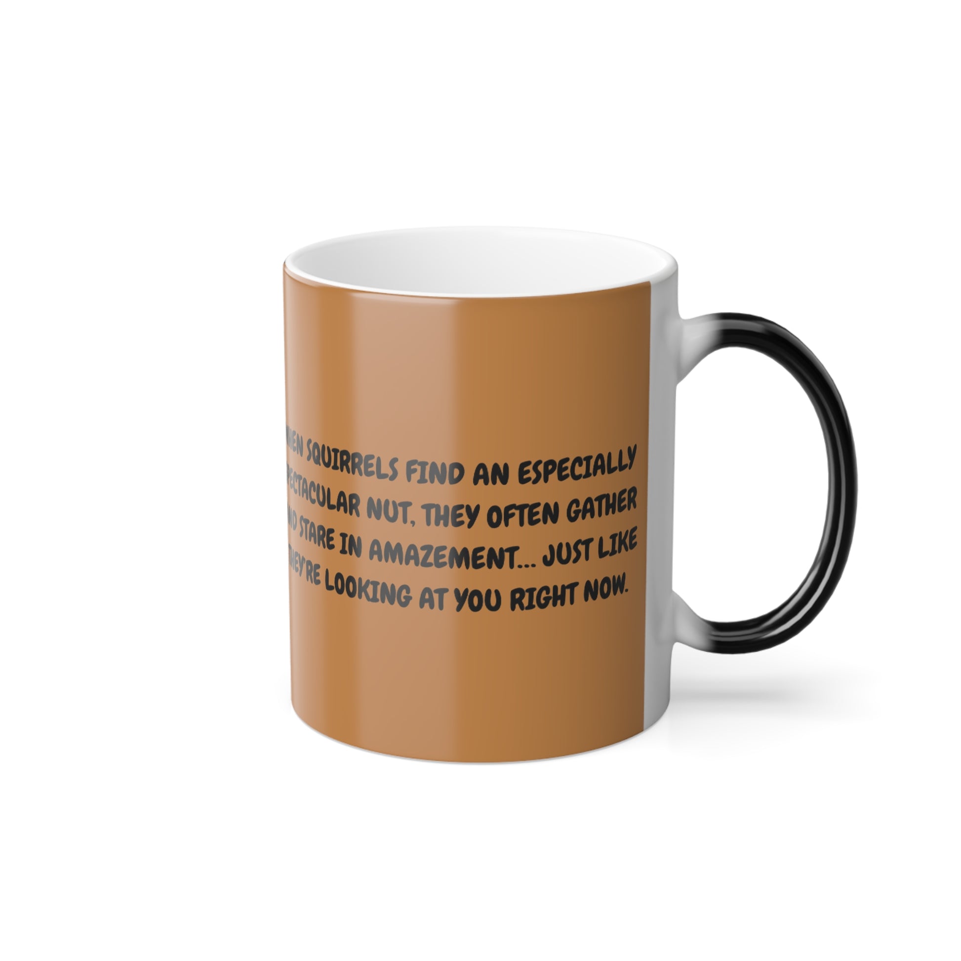 Color Changing Mug Cute Squirrel Quote 11oz - Ramshackle Shack