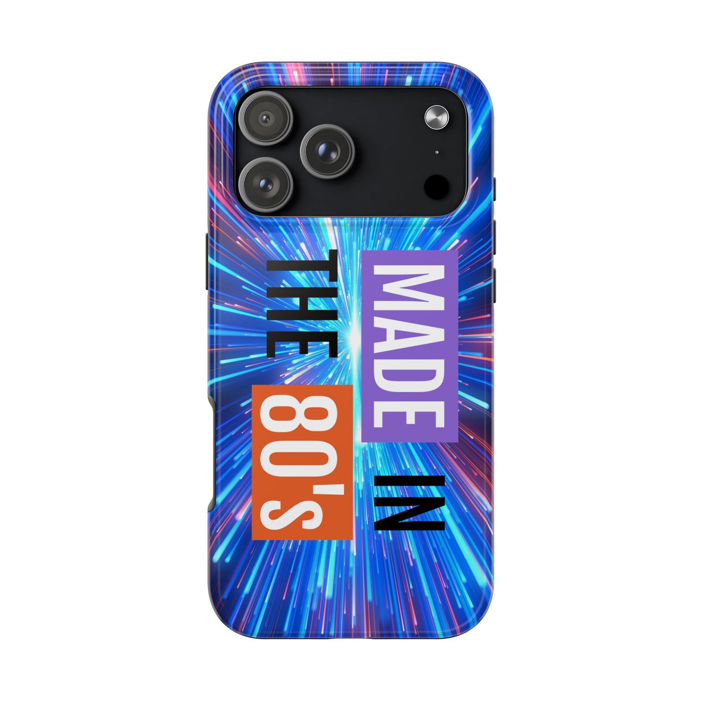 Made in the 80s Phone Case — Retro Neon 1980s Protective Phone Cover - Ramshackle Shack