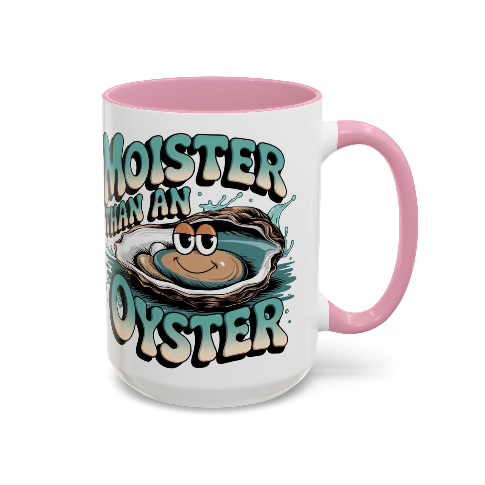 Moister Than An Oyster Coffee Mug — Funny Retro Oyster Seafood Gift (11oz, 15oz) - Ramshackle Shack