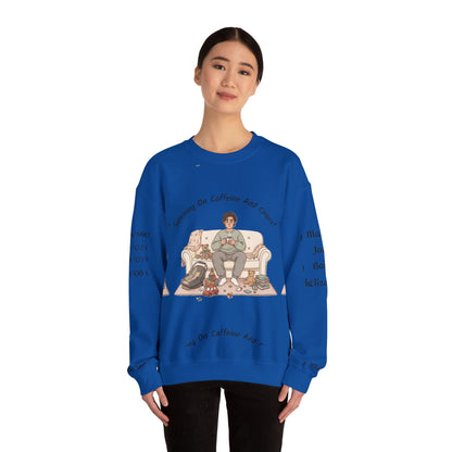 Tired Parent Candid Humor Sweatshirt | mom humor, parenting meme - Ramshackle Shack