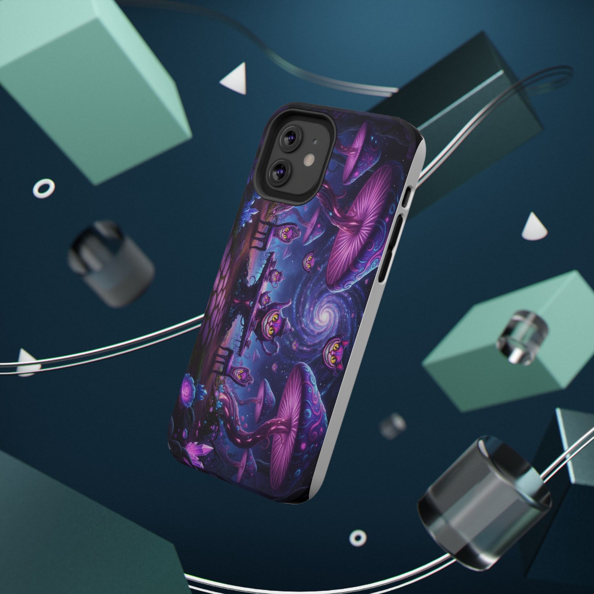 Psychedelic Mushroom Galaxy Phone Case — Impact-Resistant - Ramshackle Shack