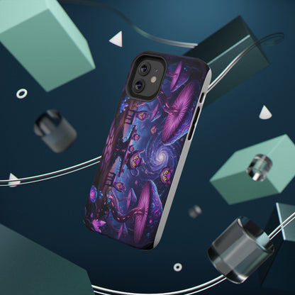 Psychedelic Mushroom Galaxy Phone Case — Impact-Resistant - Ramshackle Shack