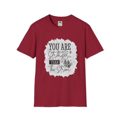 You Are Stronger Than The Storm Graphic Tee — "And Still I Rise" Inspirational T-Shirt - Ramshackle Shack