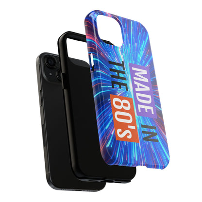 Made in the 80s Phone Case — Retro Neon 1980s Protective Phone Cover - Ramshackle Shack