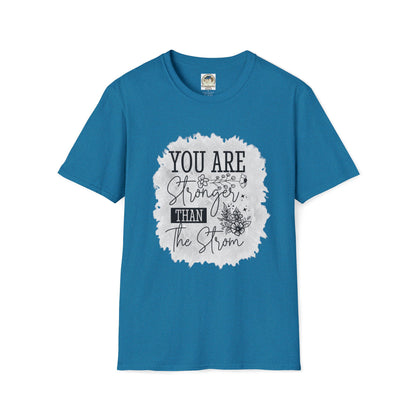 You Are Stronger Than The Storm Graphic Tee — "And Still I Rise" Inspirational T-Shirt - Ramshackle Shack