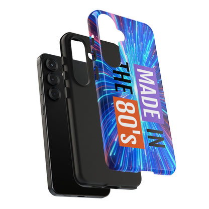 Made in the 80s Phone Case — Retro Neon 1980s Protective Phone Cover - Ramshackle Shack