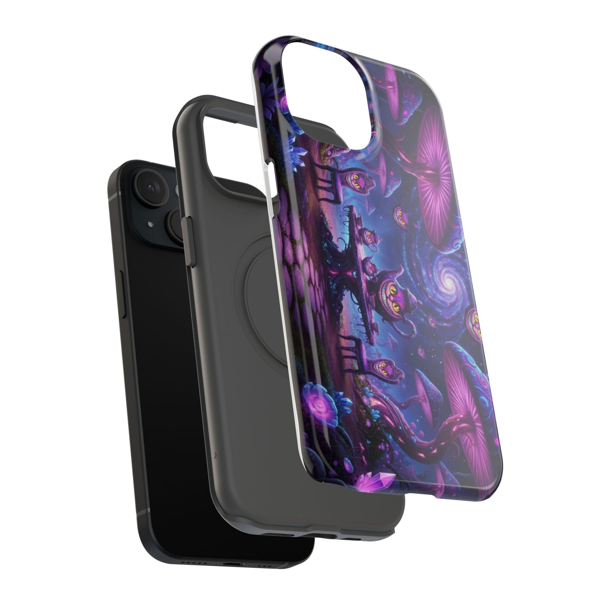 Psychedelic Mushroom Galaxy Phone Case — Impact-Resistant - Ramshackle Shack