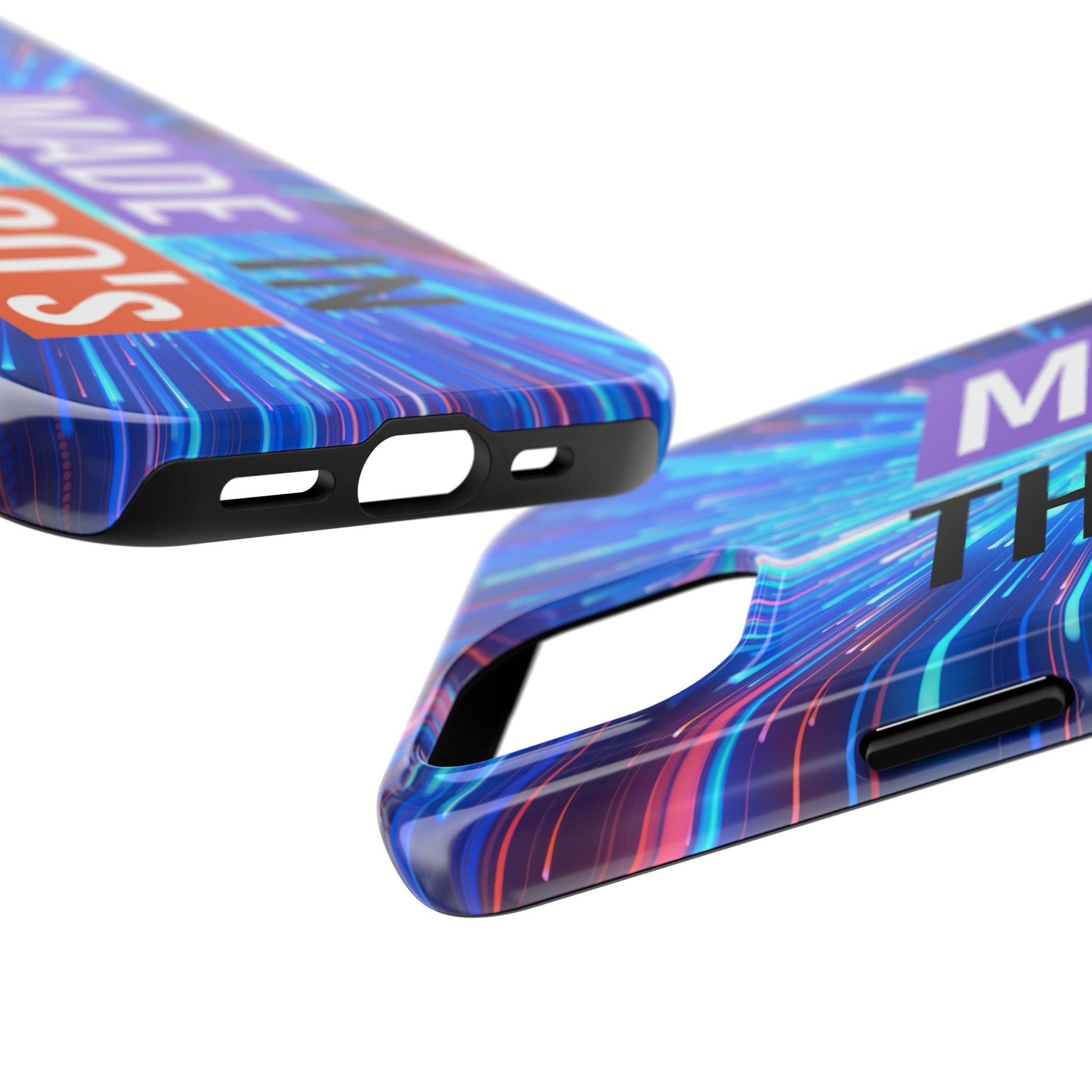 Made in the 80s Phone Case — Retro Neon 1980s Protective Phone Cover - Ramshackle Shack