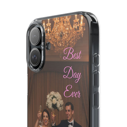 Personalized Clear Impact-Resistant Phone Case — Custom Photo & Message - Ramshackle Shack