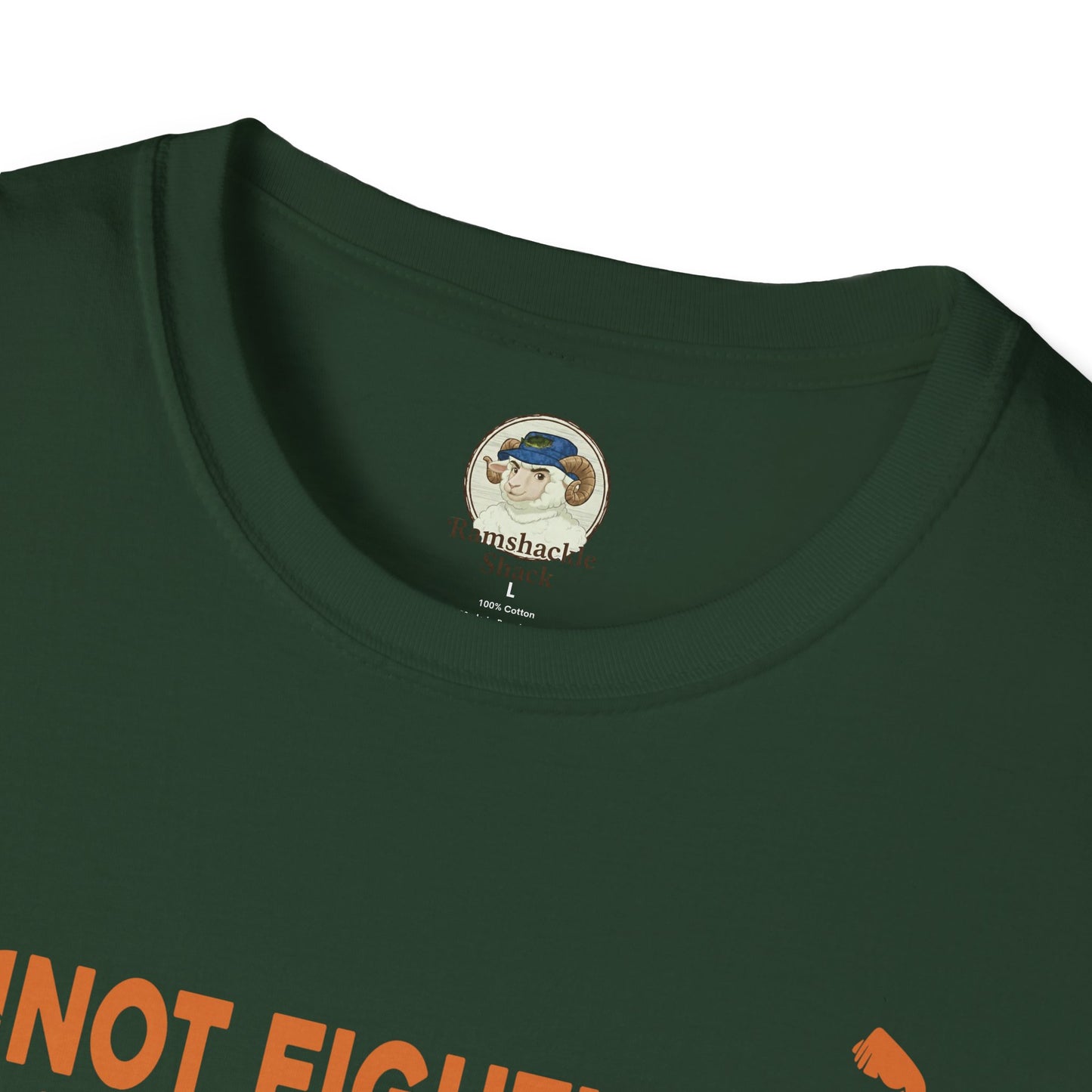 Autism Awareness T-Shirt — "Not Fighting Autism, Working With It" Puzzle Ribbon Tee - Ramshackle Shack