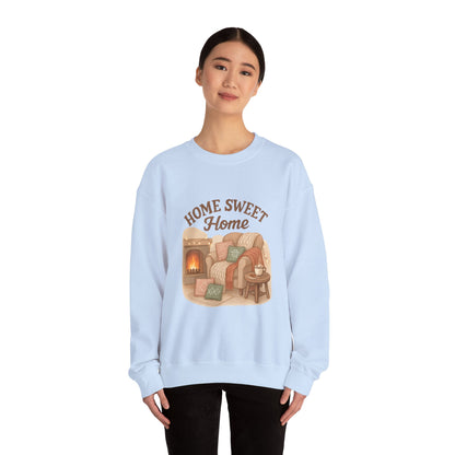 Home Sweet Home Crewneck Sweatshirt — Cozy Welcome Pullover - Ramshackle Shack