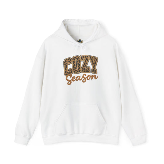 Cozy Season Leopard Hoodie Sweatshirt - Ramshackle Shack