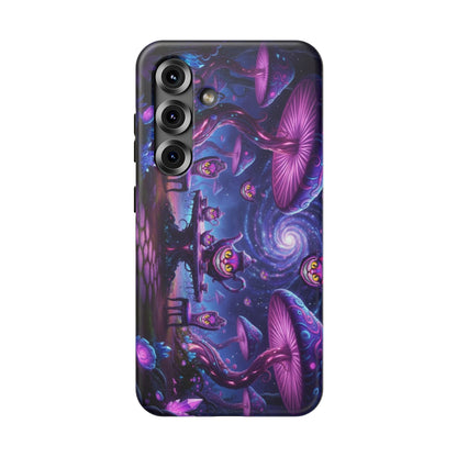 Psychedelic Mushroom Galaxy Phone Case — Impact-Resistant - Ramshackle Shack