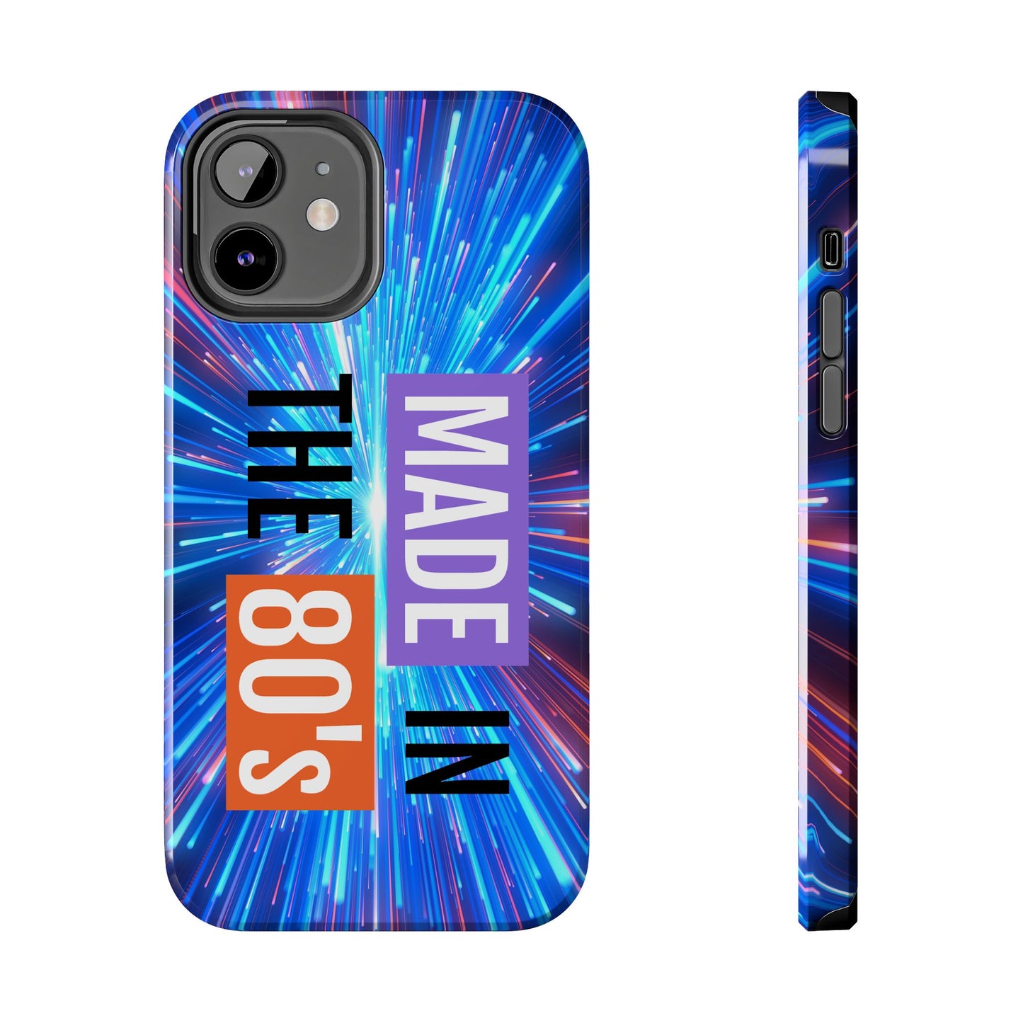 Made in the 80s Phone Case — Retro Neon 1980s Protective Phone Cover - Ramshackle Shack