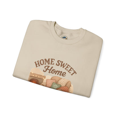 Home Sweet Home Crewneck Sweatshirt — Cozy Welcome Pullover - Ramshackle Shack