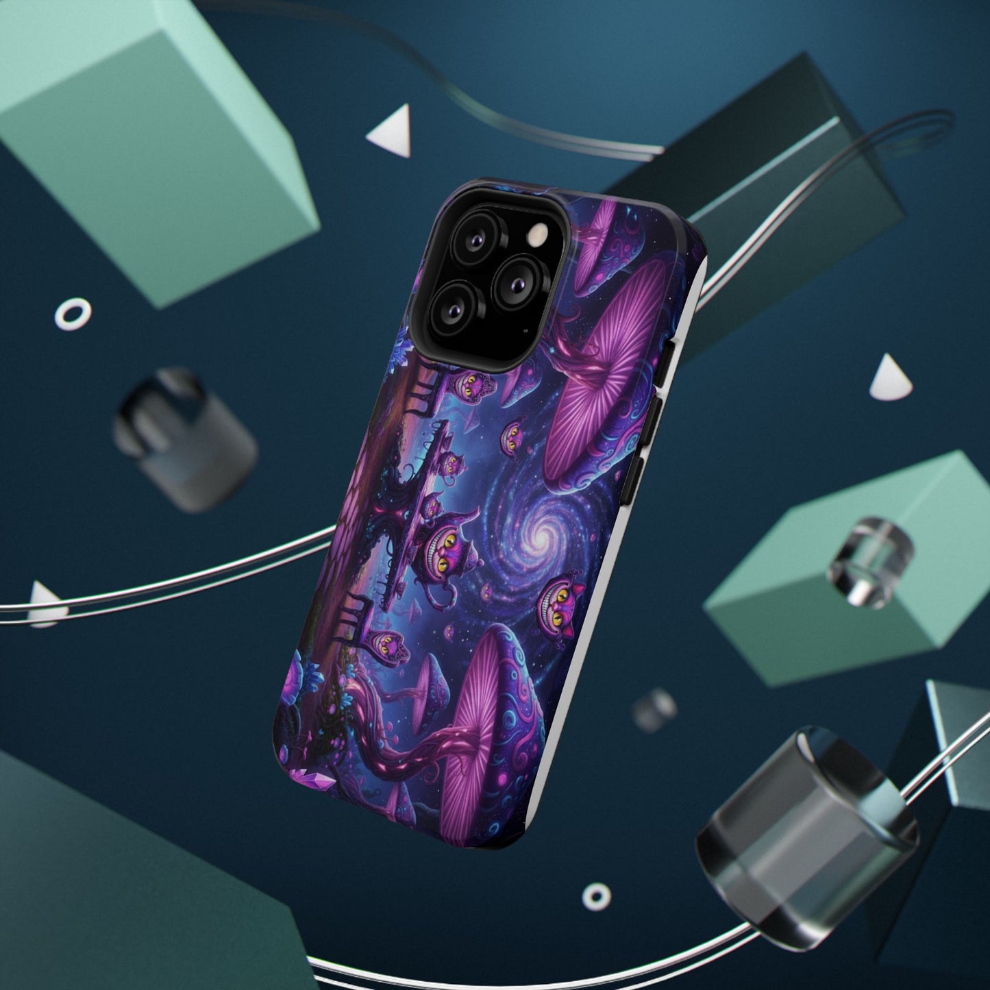 Psychedelic Mushroom Galaxy Phone Case — Impact-Resistant - Ramshackle Shack