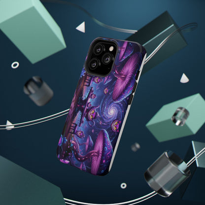 Psychedelic Mushroom Galaxy Phone Case — Impact-Resistant - Ramshackle Shack