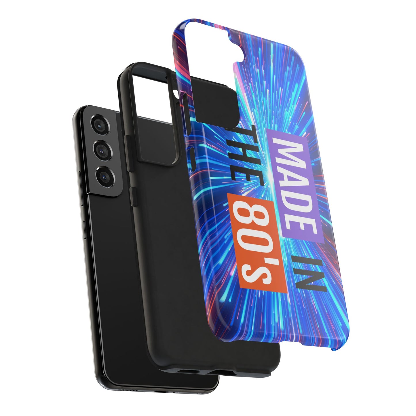 Made in the 80s Phone Case — Retro Neon 1980s Protective Phone Cover - Ramshackle Shack