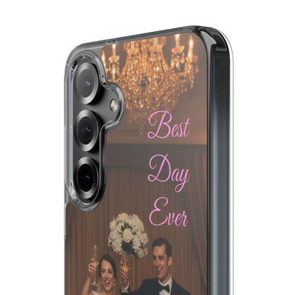 Personalized Clear Impact-Resistant Phone Case — Custom Photo & Message - Ramshackle Shack