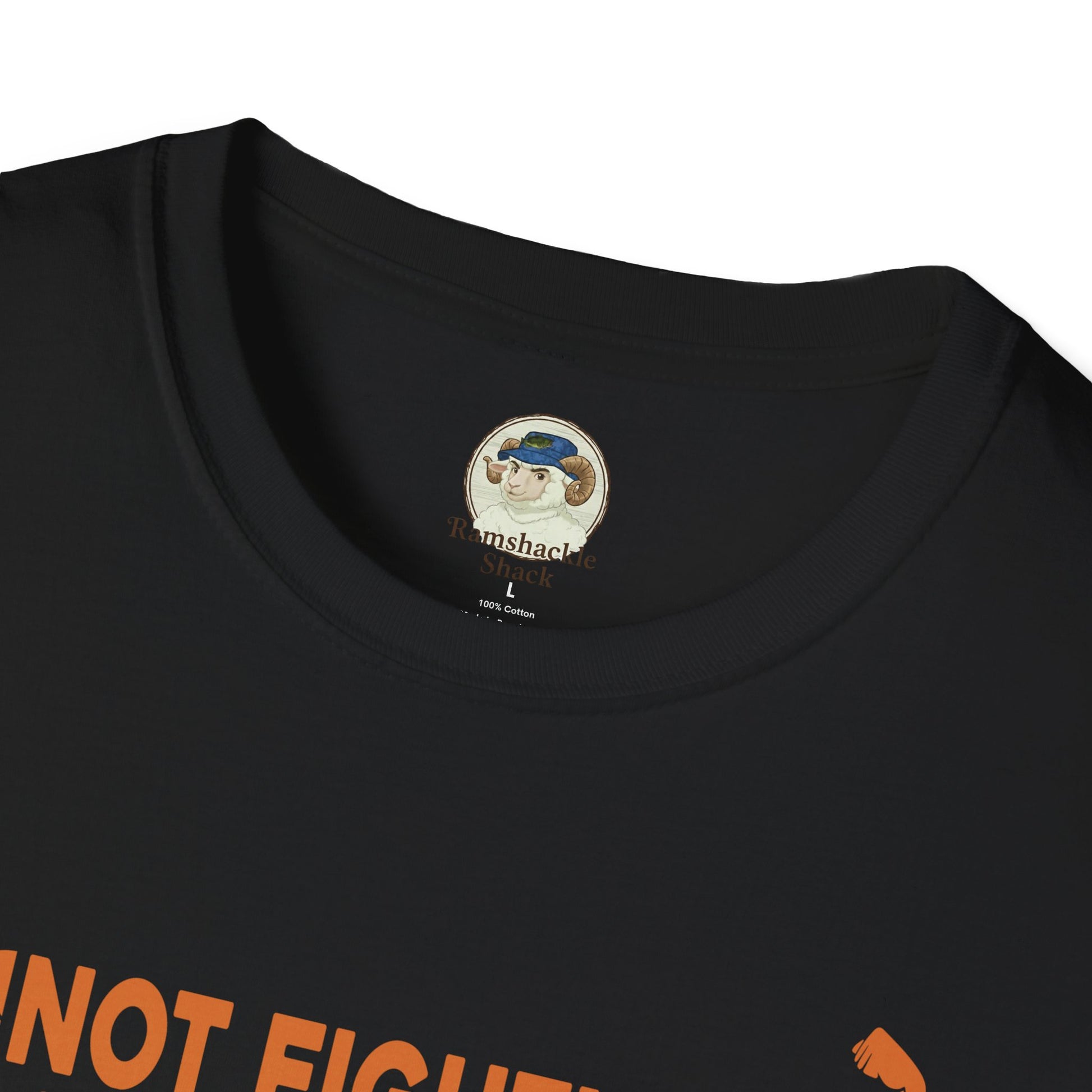 Autism Awareness T-Shirt — "Not Fighting Autism, Working With It" Puzzle Ribbon Tee - Ramshackle Shack