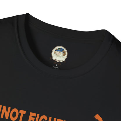 Autism Awareness T-Shirt — "Not Fighting Autism, Working With It" Puzzle Ribbon Tee - Ramshackle Shack