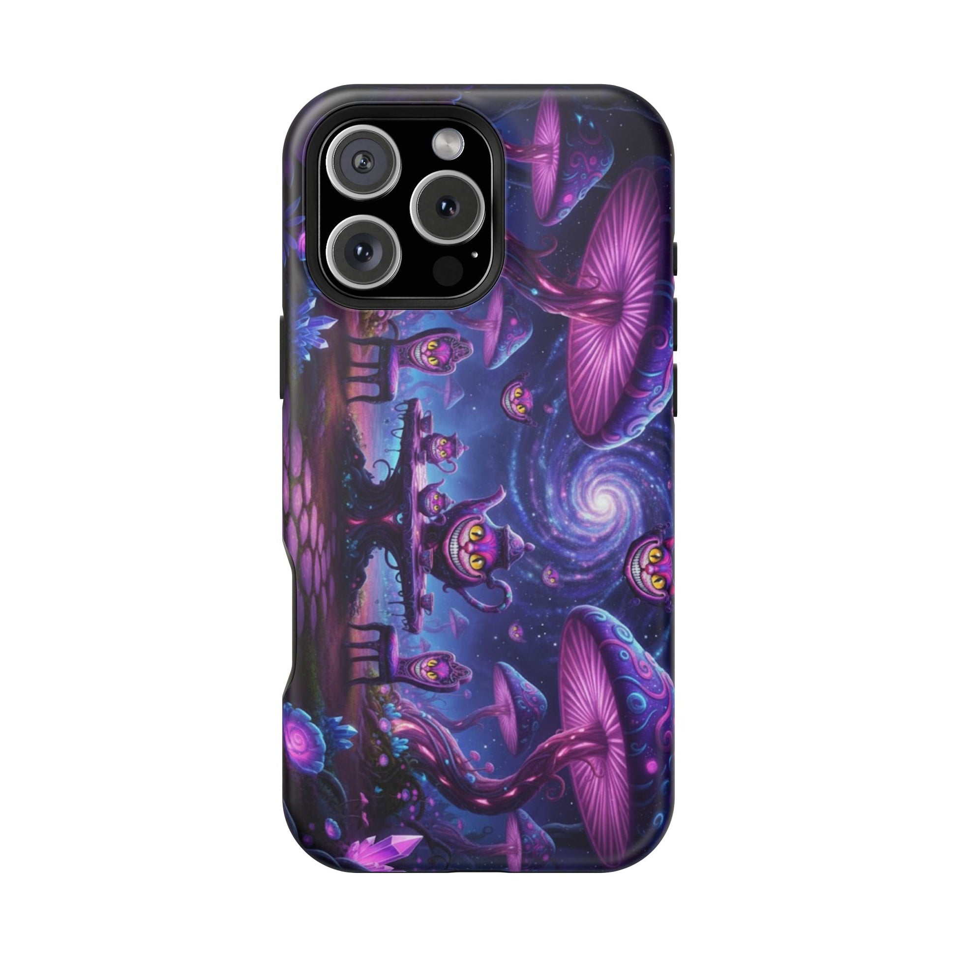 Psychedelic Mushroom Galaxy Phone Case — Impact-Resistant - Ramshackle Shack