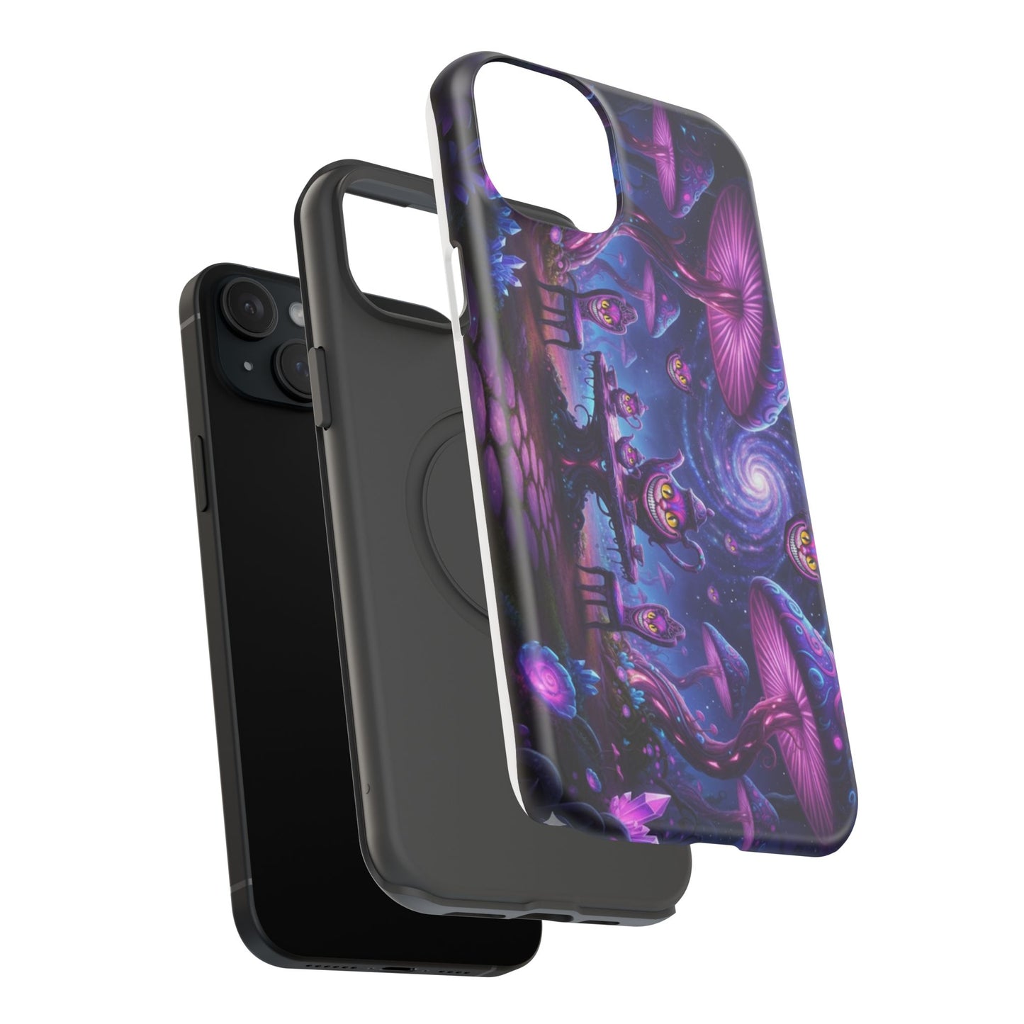 Psychedelic Mushroom Galaxy Phone Case — Impact-Resistant - Ramshackle Shack