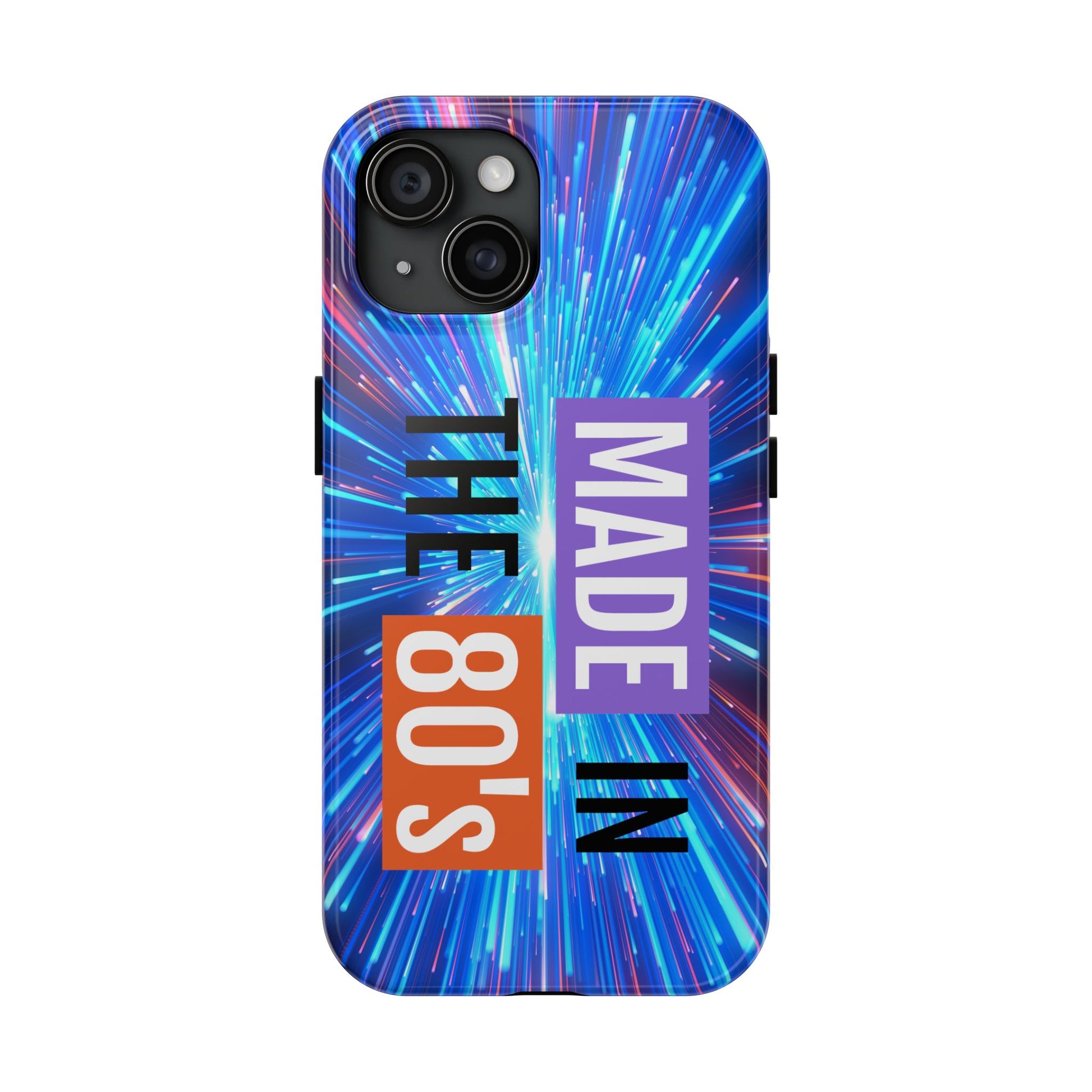 Made in the 80s Phone Case — Retro Neon 1980s Protective Phone Cover - Ramshackle Shack