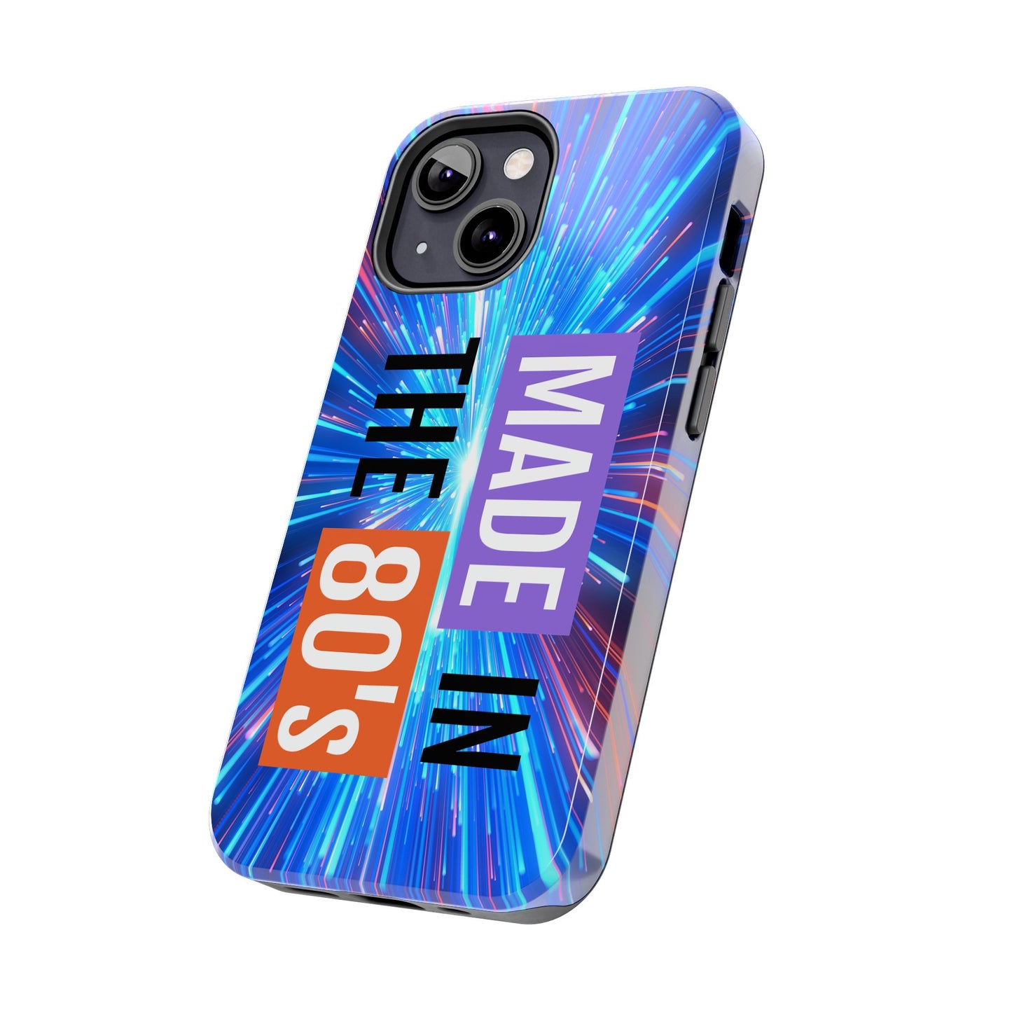 Made in the 80s Phone Case — Retro Neon 1980s Protective Phone Cover - Ramshackle Shack