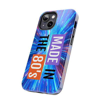 Made in the 80s Phone Case — Retro Neon 1980s Protective Phone Cover - Ramshackle Shack