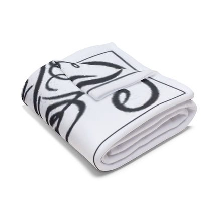 Arctic Fleece Blanket — "100% Certified Asshole" Funny Novelty Throw Blanket - Ramshackle Shack