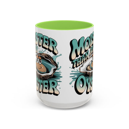 Moister Than An Oyster Coffee Mug — Funny Retro Oyster Seafood Gift (11oz, 15oz) - Ramshackle Shack