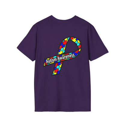 Autism Awareness T-Shirt — "Embrace Our Difference" Puzzle Heart Design - Ramshackle Shack